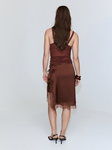 MANGOSuknja - smeđa boja