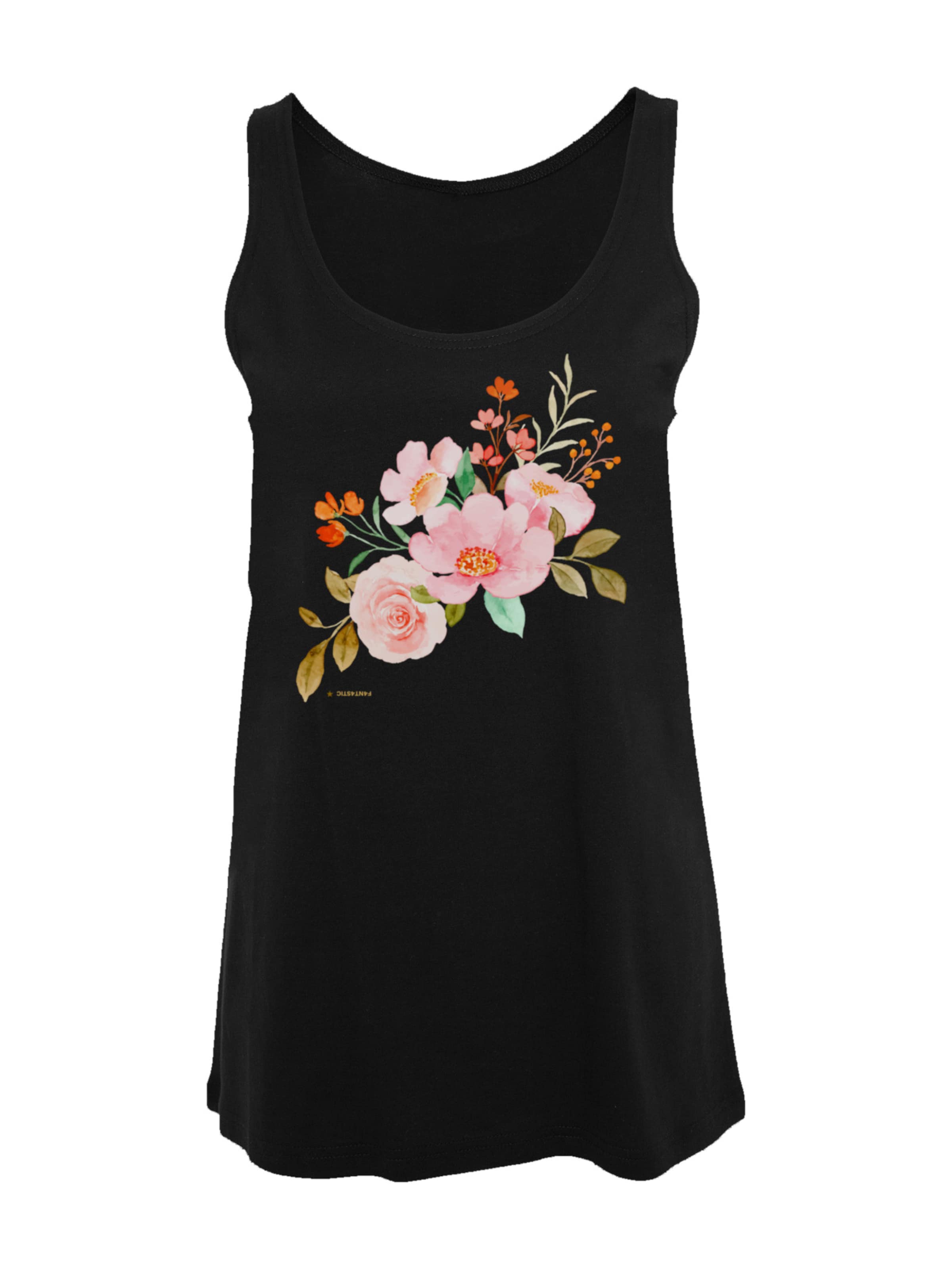 F4NT4STIC Top in Schwarz: Vorderseite
