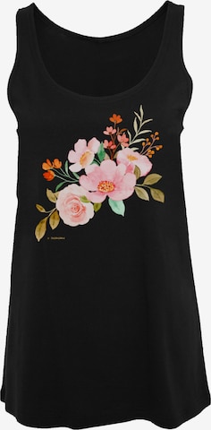 F4NT4STIC Top in Black: front