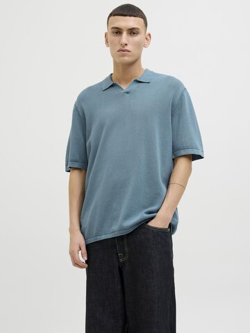 Pull-over JACK & JONES en bleu : devant
