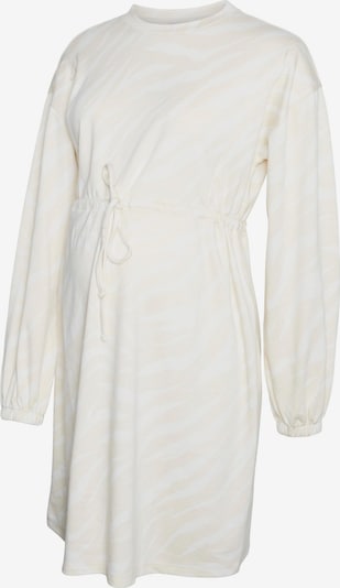 MAMALICIOUS Robe 'Yates Mary' en pierre / blanc, Vue avec produit