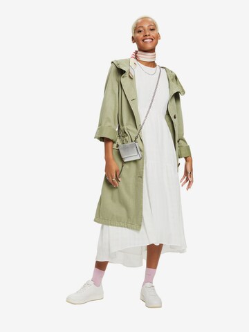 ESPRIT Between-Seasons Coat in Green