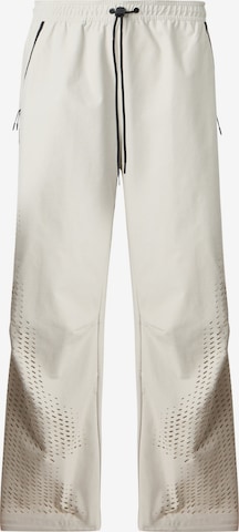 Nike Sportswear Широкий Штаны в Белый: спереди