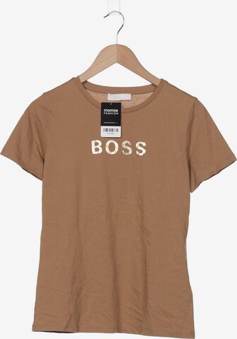 BOSS Black Top & Shirt in M in Brown: front