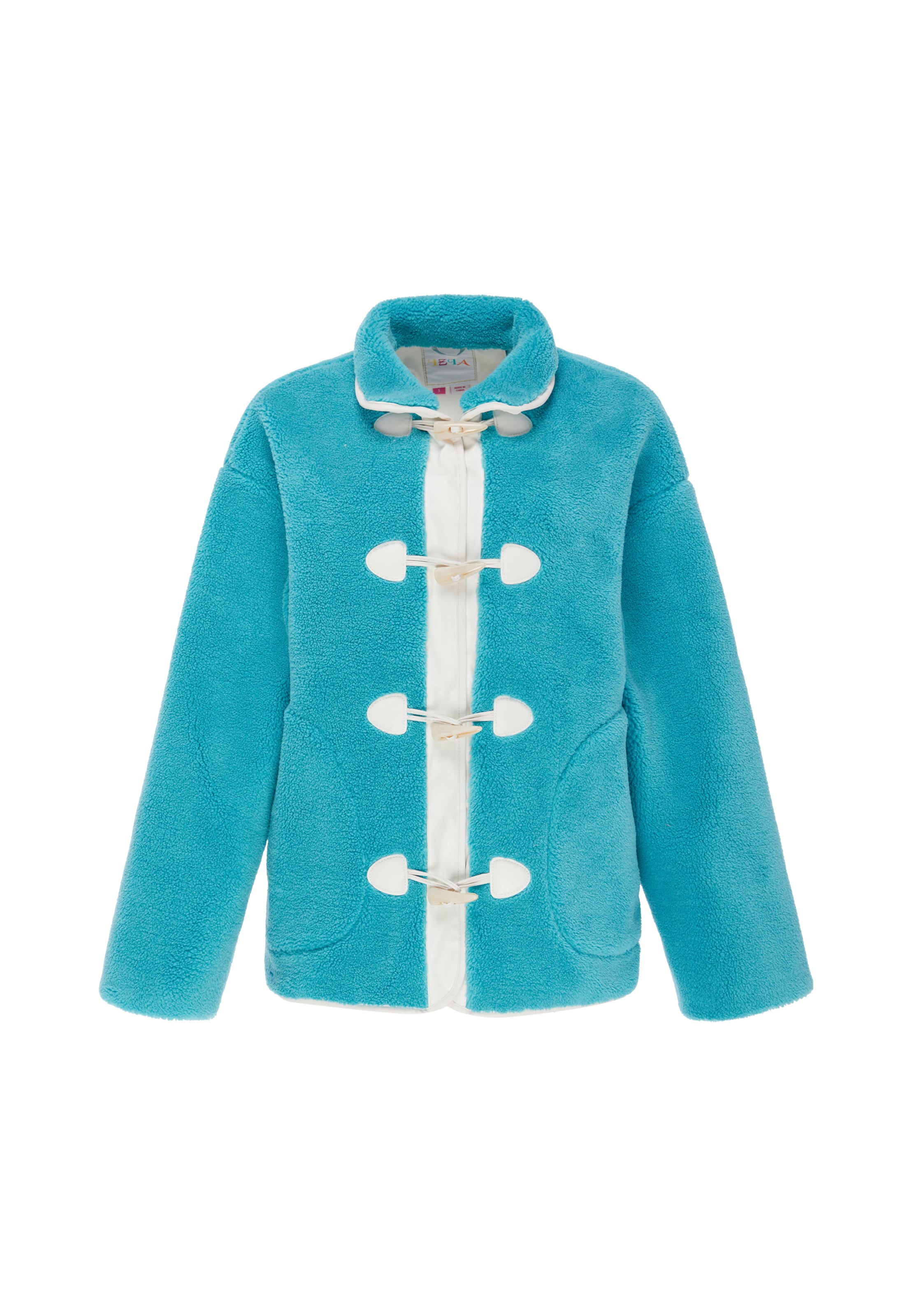 Veste mi-saison IZIA en bleu : devant