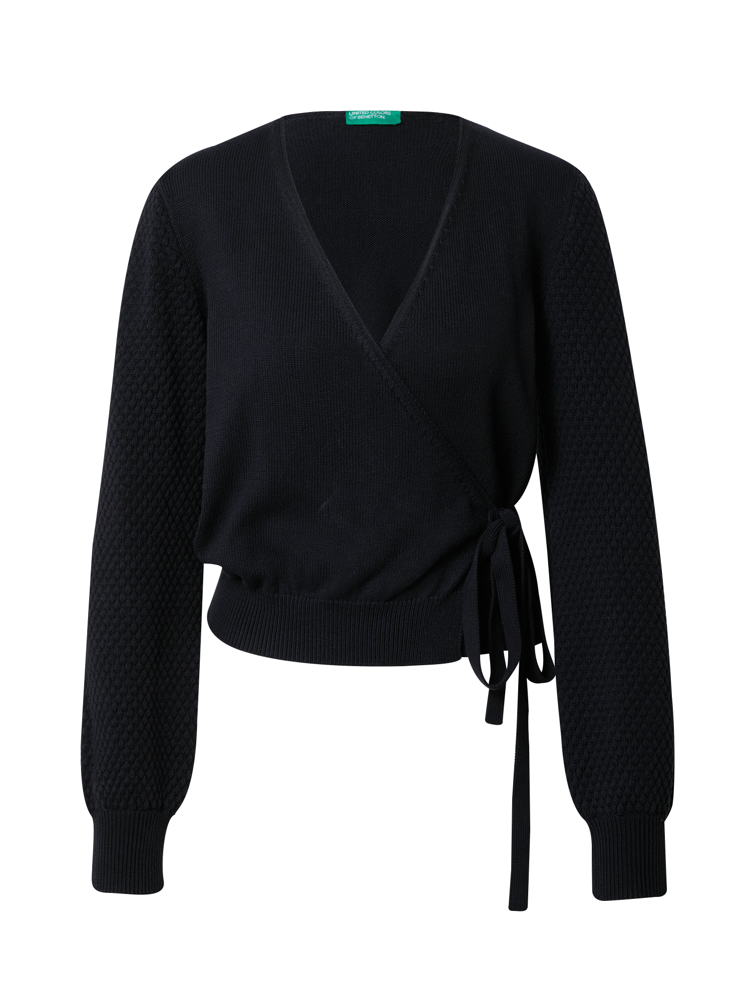 Swetry & dzianina VJRmt UNITED COLORS OF BENETTON Sweter w kolorze Czarnym 