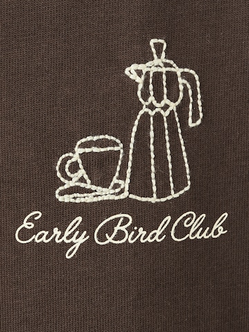 MANGO Shirt 'COFFEE' in Bruin