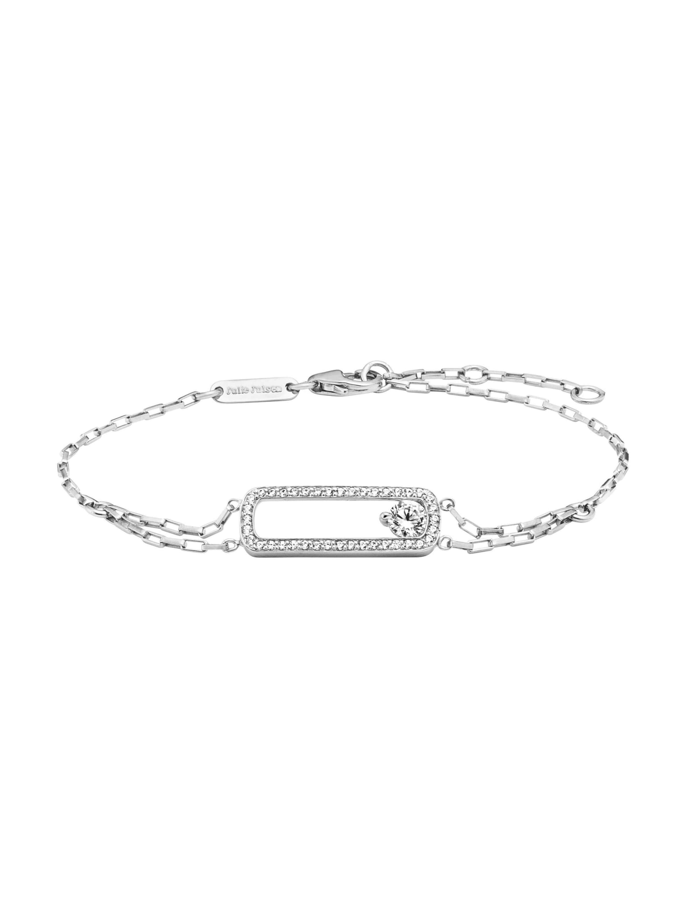 Julie Julsen Armband in Silber: Vorderseite