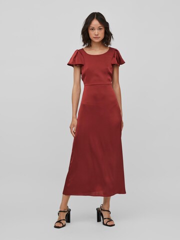 Vila Petite Dress 'Lonni' in Red