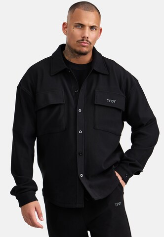 Coupe regular Chemise ' Wyatt ' trueprodigy en noir : devant