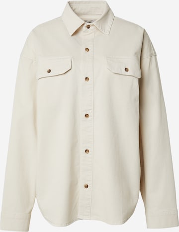 ORIMEI by Victoria Swarovski Μπλούζα σε λευκό: μπροστά