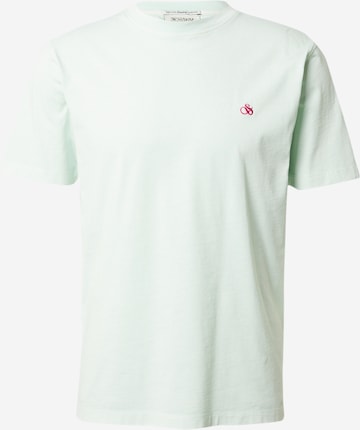 T-Shirt SCOTCH & SODA en vert : devant