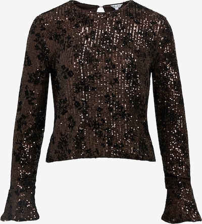 OBJECT Pusero 'OBJEDEN' värissä suklaa / musta, Tuotenäkymä