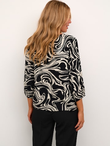 Kaffe Blouse 'Сarmen' in Zwart