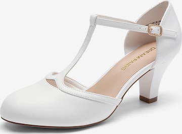 Escarpins Dream Pairs en blanc : devant