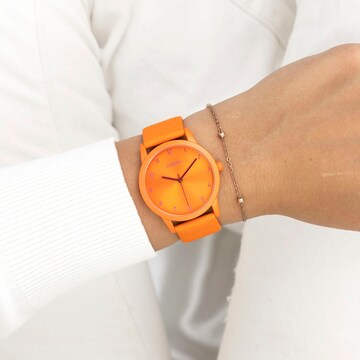 OOZOO Analog Watch in Orange