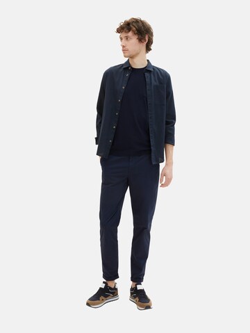 TOM TAILOR T-Shirt in Blau