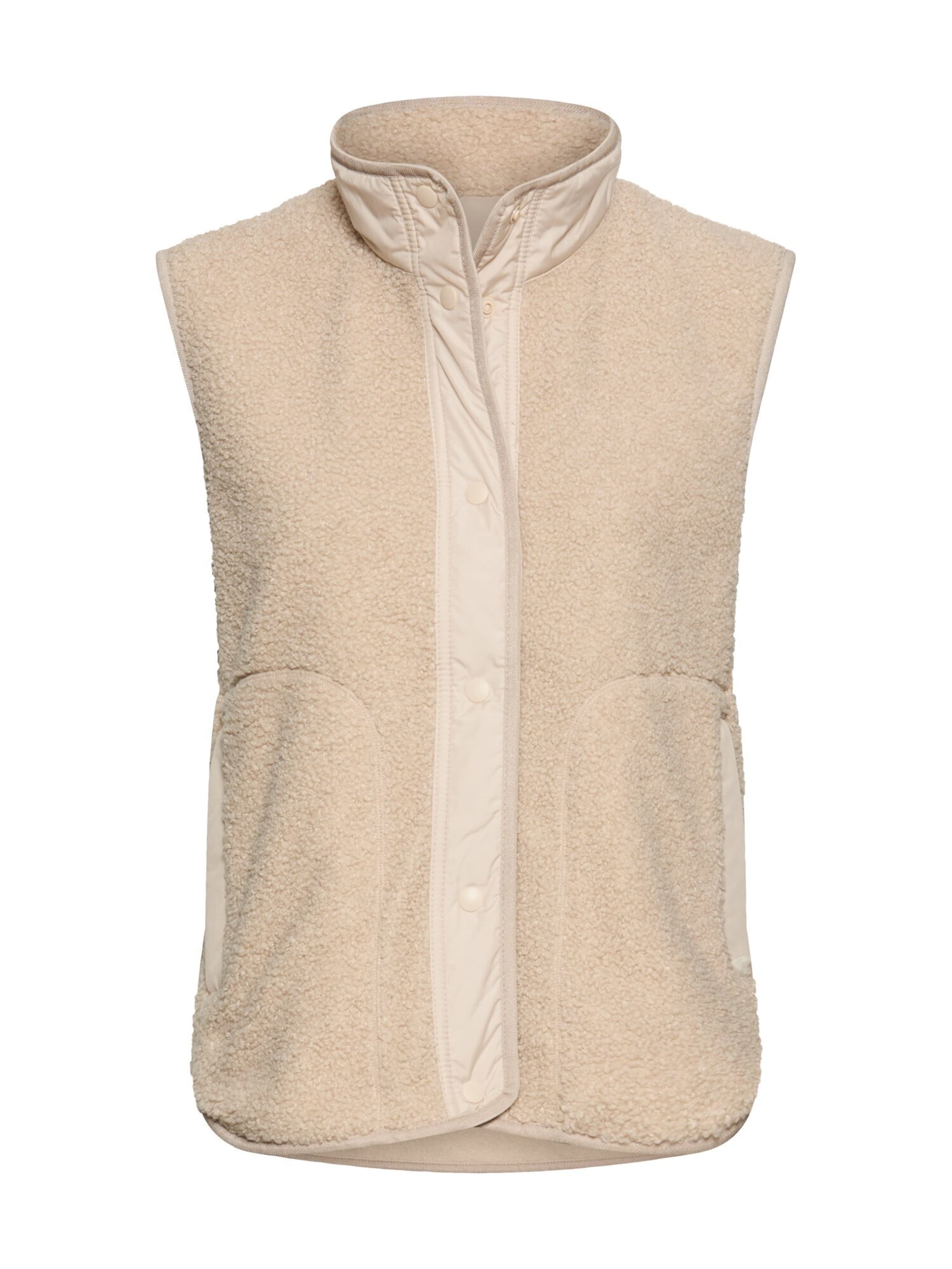 CAMEL ACTIVE Vest in Beige: front