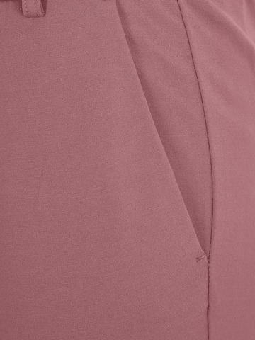 Only Petite Tapered Bukser med lægfolder 'Poptrash' i pink