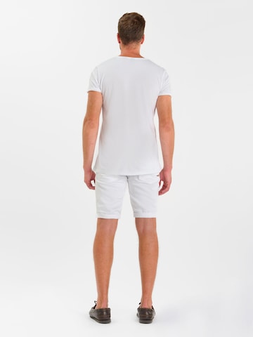 Regular Pantalon Le Temps Des Cerises en blanc