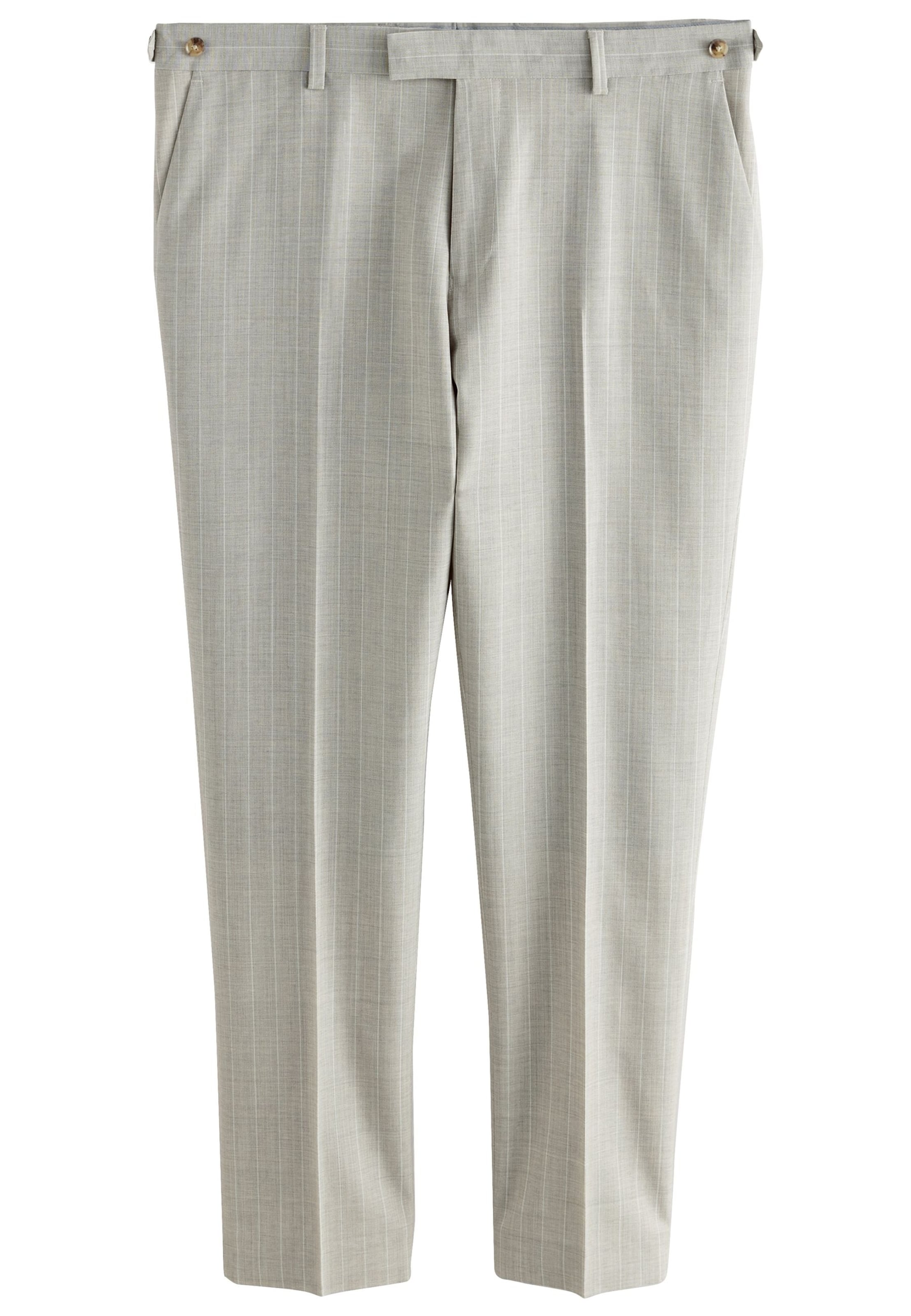 Slimfit Pantaloni con piega frontale di Next in beige: frontale