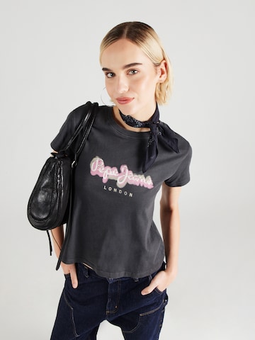 Maglietta 'Becky' di Pepe Jeans in grigio: frontale