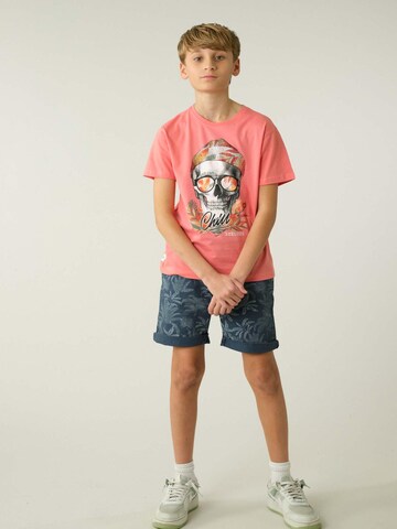 T-Shirt 'Jek' Deeluxe en orange