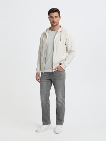 BLEND Sweat jacket 'Speedy' in Beige