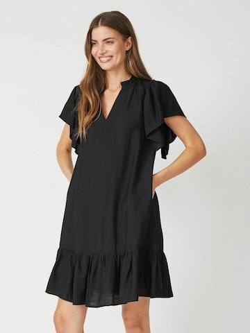 Robe 'Hera' co'couture en noir : devant