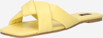 ONLY Mules 'MILLIE' in Yellow: front