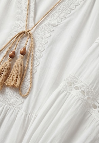 Robe usha FESTIVAL en blanc