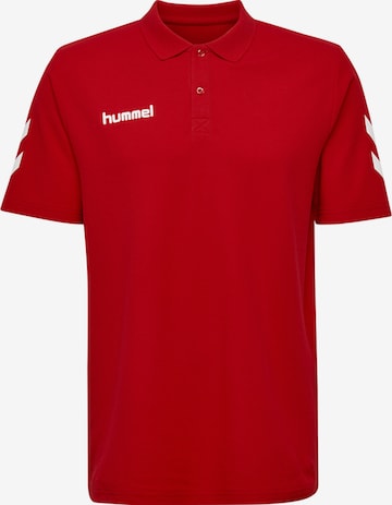 Hummel Shirt in Rood: voorkant