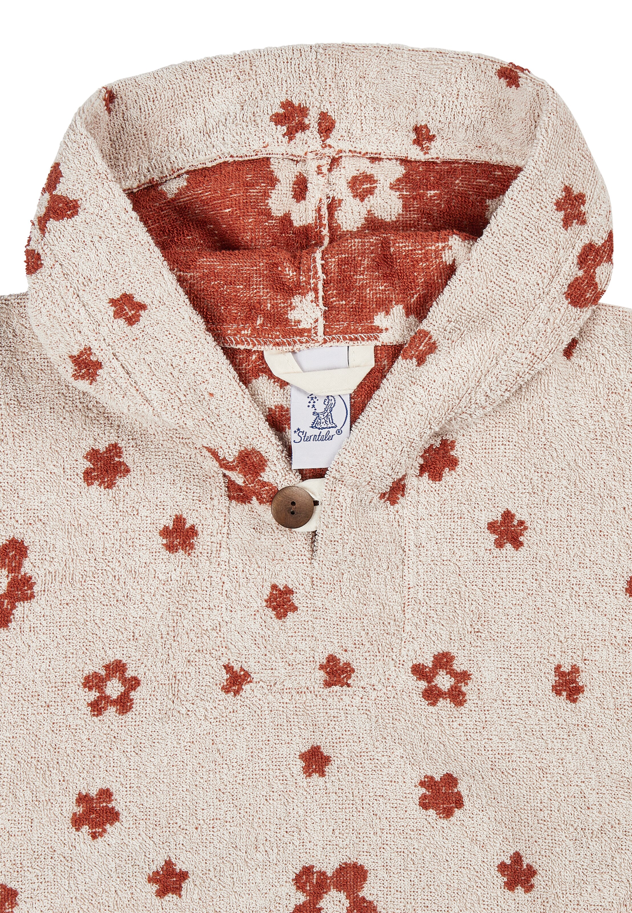 STERNTALER Bathrobe 'BAUERNHOF ' in Beige