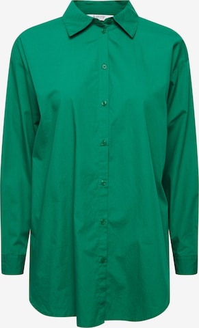 b.young Blouse 'GAMZE' in Groen: voorkant