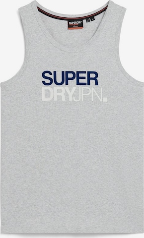 T-Shirt Superdry en gris : devant