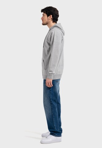 Oldskull Sweatjacke 'Basic Oldskull 25' in Grau