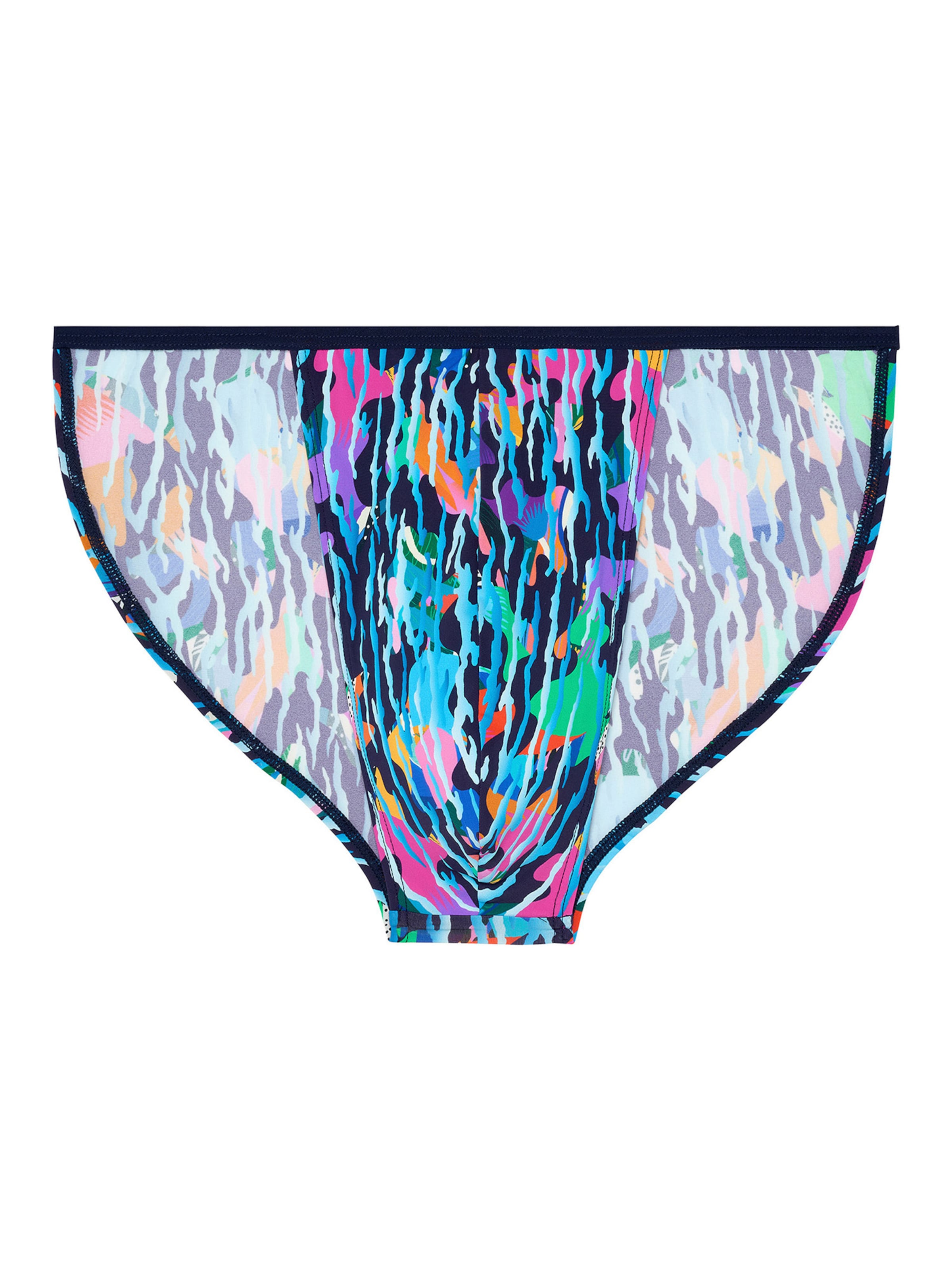 HOM Slip ' Funky Styles ' in Blauw: voorkant