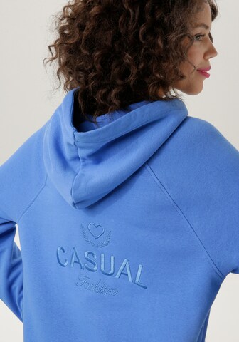 Aniston CASUAL Sweatshirt in Blue