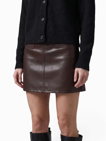 ONLY Skirt 'ONLNELI' in Brown