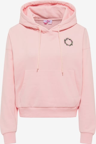 MYMO Sweatshirt in Roze: voorkant