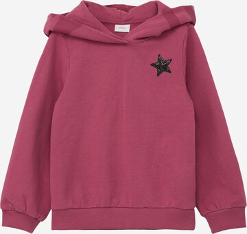 s.Oliver Sweatshirt in Roze: voorkant