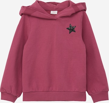 Sweat-shirt s.Oliver en rose : devant