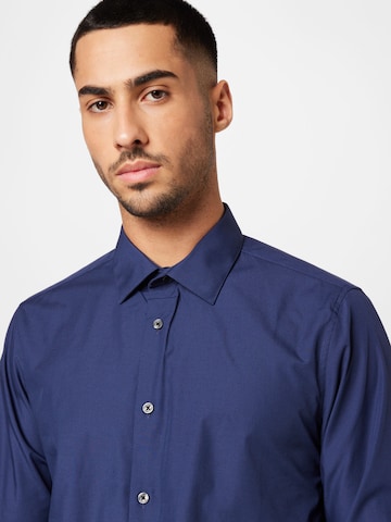 Regular fit Camicia di BURTON MENSWEAR LONDON in blu