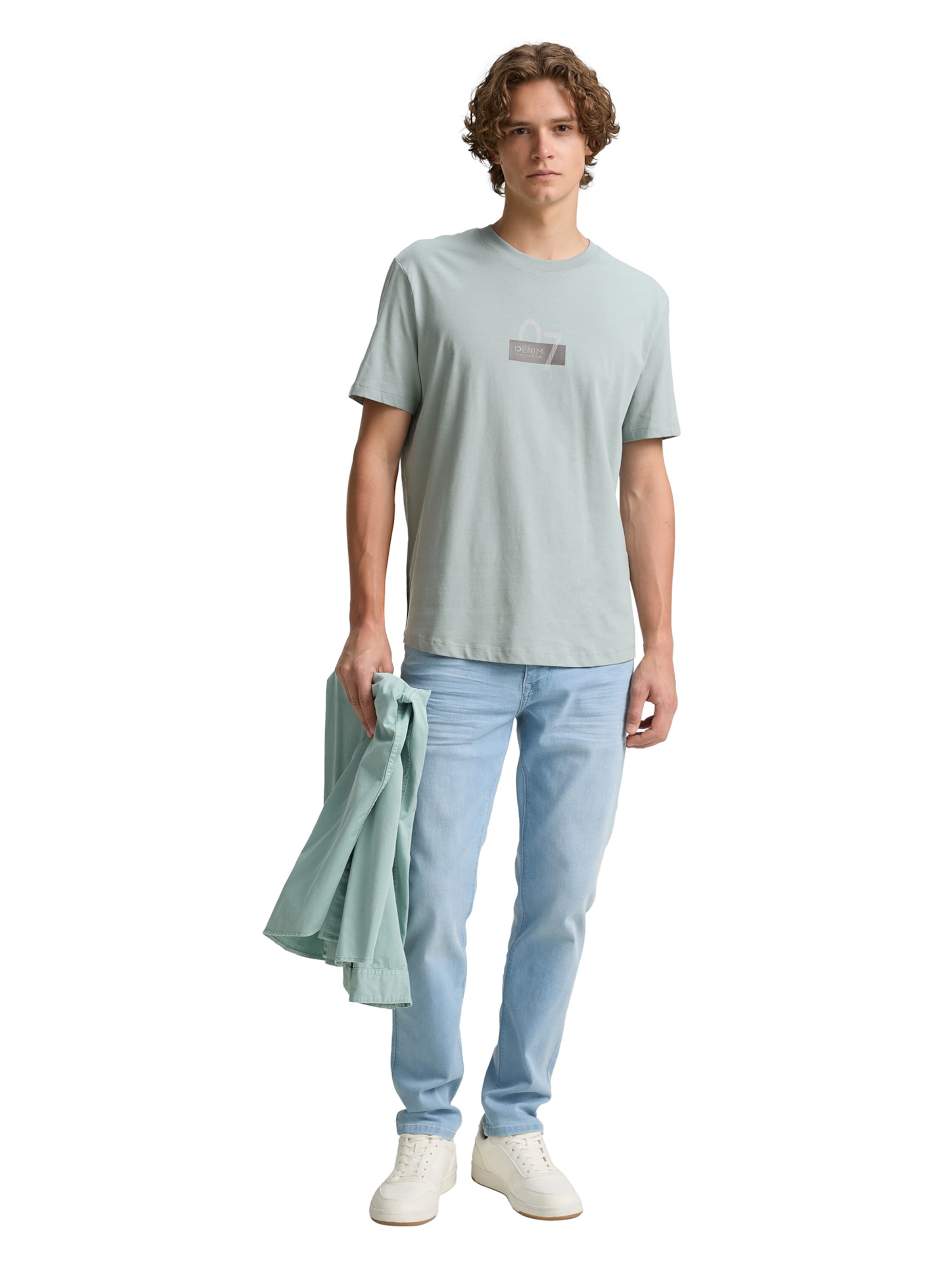 TOM TAILOR DENIM Shirt in Blue