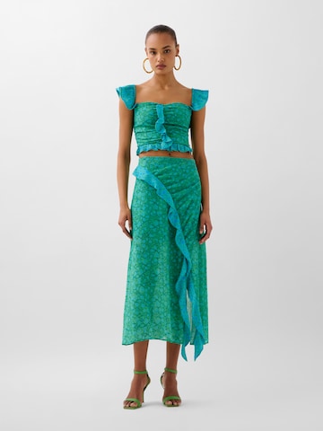 Scalpers Skirt in Green: front