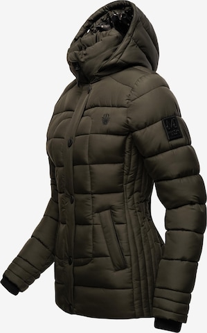 MARIKOO Winterjacke 'Qesraa' in Grau