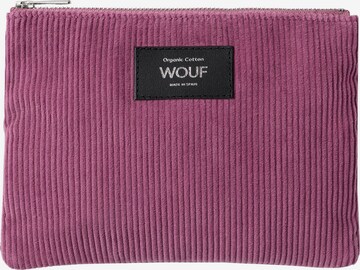 Trousse de maquillage '' Wouf en rose : devant