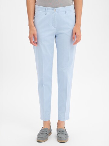 BRAX Slim fit Chino Pants 'Maron' in Blue: front