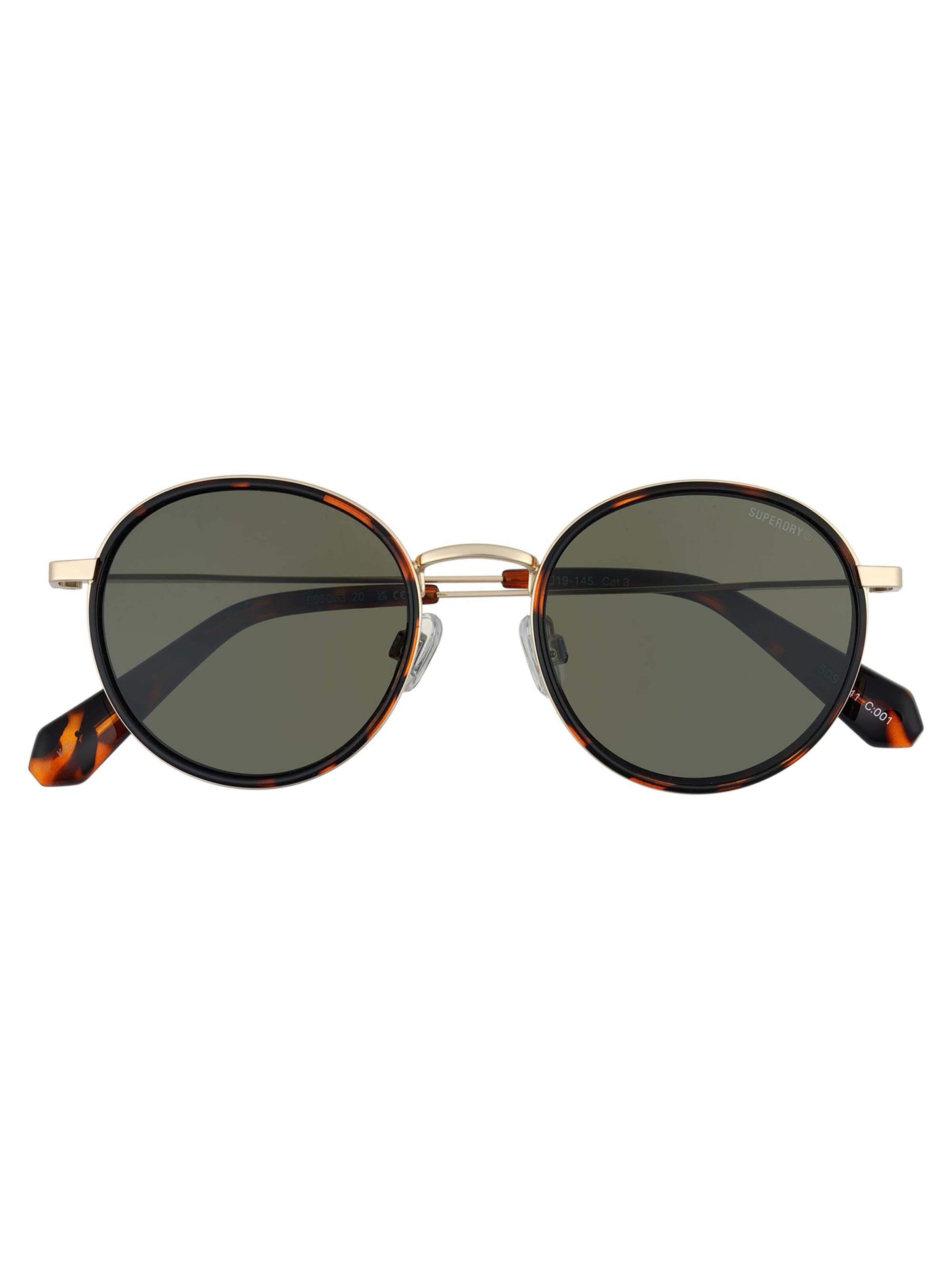 Superdry Eyewear Sunglasses in Black: front