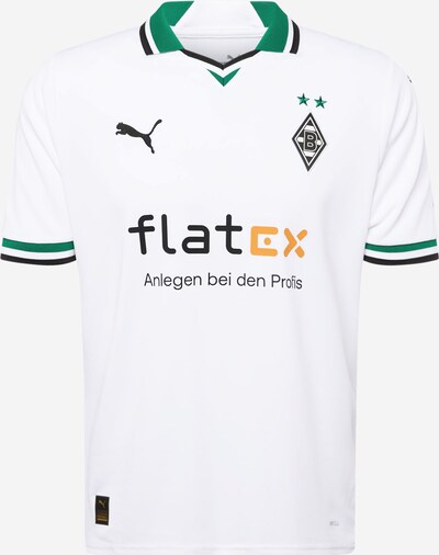 PUMA Tricot 'Borussia Mönchengladbach 23/24' in de kleur Groen / Oranje / Zwart / Wit, Productweergave